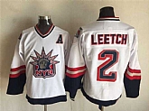 New York Rangers #2 Brian Leetch White CCM Throwback Statue Of Liberty Jerseys,baseball caps,new era cap wholesale,wholesale hats