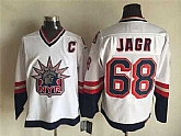 New York Rangers #68 Jaromir Jagr White CCM Throwback Statue Of Liberty Jerseys,baseball caps,new era cap wholesale,wholesale hats