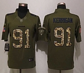 Nike Limited Washington Redskins #91 Kerrigan Green Salute To Service Jerseys,baseball caps,new era cap wholesale,wholesale hats