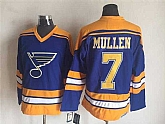 St. Louis Blues #7 Mullen CCM Throwback Blue Jerseys,baseball caps,new era cap wholesale,wholesale hats
