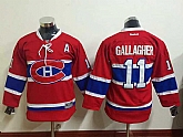 Youth Montreal Canadiens #11 Brendan Gallagher Red Throwback CCM Jerseys,baseball caps,new era cap wholesale,wholesale hats