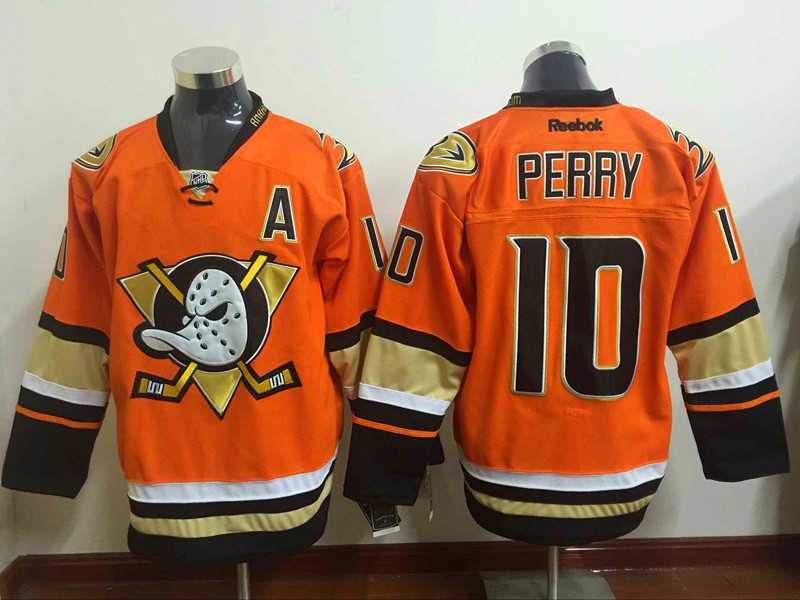 Anaheim Ducks #10 Corey Perry 2015 Orange Jerseys