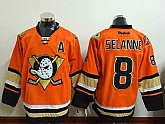 Anaheim Ducks #8 Teemu Selanne 2015 Orange Jerseys,baseball caps,new era cap wholesale,wholesale hats