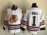 Chicago Blackhawks #1 Hall White Throwback CCM New Jerseys,baseball caps,new era cap wholesale,wholesale hats