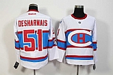 Montreal Canadiens #51 Desharnais 2016 White Jerseys,baseball caps,new era cap wholesale,wholesale hats