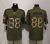 Nike Limited Seattle Seahawks #88 Graham Green Salute To Service Jerseys,baseball caps,new era cap wholesale,wholesale hats