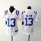 Womens Nike Indianapolis Colts #13 T.Y. Hilton White Game Jerseys,baseball caps,new era cap wholesale,wholesale hats