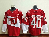 Detroit Red Wings #40 Henrik Zetterberg Red 2016 Stadium Series Jerseys,baseball caps,new era cap wholesale,wholesale hats