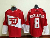Detroit Red Wings #8 Justin Abdelkader Red 2016 Stadium Series Jerseys,baseball caps,new era cap wholesale,wholesale hats