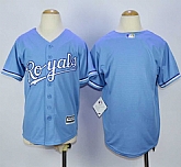 Majestic Kansas City Royals Blank Light Blue Cool Base Stitched MLB Jerseys,baseball caps,new era cap wholesale,wholesale hats