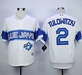 Majestic Toronto Blue Jays #2 Troy Tulowitzki White Exclusive New Cool Base Stitched MLB Jerseys,baseball caps,new era cap wholesale,wholesale hats
