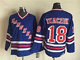 New York Rangers #18 Walt Tkaczuk Blue CCM Throwback Jerseys,baseball caps,new era cap wholesale,wholesale hats