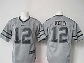 Nike Limited Buffalo Bills #12 Jim Kelly 2015 Gray Jerseys,baseball caps,new era cap wholesale,wholesale hats