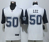 Nike Limited Dallas Cowboys #50 Lee White Men's Stitched Rush Jerseys,baseball caps,new era cap wholesale,wholesale hats