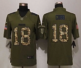 Nike Limited Green Bay Packers #18 Cobb Salute To Service Green Jerseys,baseball caps,new era cap wholesale,wholesale hats