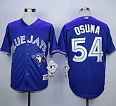 Toronto Blue Jays #54 Roberto Osuna Blue Alternate Stitched MLB Jerseys,baseball caps,new era cap wholesale,wholesale hats
