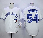 Toronto Blue Jays #54 Roberto Osuna White Cool Base Stitched MLB Jerseys,baseball caps,new era cap wholesale,wholesale hats