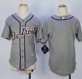 Youth Detroit Tigers Blank Gray Cool Base Stitched MLB Jerseys,baseball caps,new era cap wholesale,wholesale hats