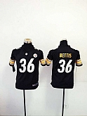 Youth Nike Pittsburgh Steelers #36 Jerome Bettis Black Team Color Game Jerseys,baseball caps,new era cap wholesale,wholesale hats