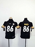 Youth Nike Pittsburgh Steelers #86 Hines Ward Black Team Color Game Jerseys,baseball caps,new era cap wholesale,wholesale hats