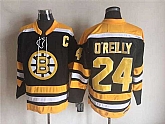 Boston Bruins #24 Terry O'Reilly Black Yellow CCM Throwback Stitched Jerseys,baseball caps,new era cap wholesale,wholesale hats