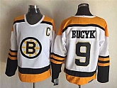 Boston Bruins #9 Johnny Bucyk Yellow White CCM Throwback Stitched Jerseys,baseball caps,new era cap wholesale,wholesale hats