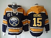 Buffalo Sabres #15 Eichel Dark Blue Stitched Hoodie,baseball caps,new era cap wholesale,wholesale hats