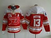 Detroit Red Wings #13 Pavel Datsyuk Red 2016 Stadium Series NHL Hoodie,baseball caps,new era cap wholesale,wholesale hats