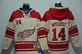 Detroit Red Wings #14 Brendan Shanahan Cream Hoodie,baseball caps,new era cap wholesale,wholesale hats