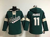 Minnesota Wilds #11 Zach Parise 2016 Green NHL Hoody,baseball caps,new era cap wholesale,wholesale hats