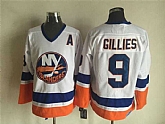 New York Islanders #9 Clark Gillies White CCM Throwback Stitched Jerseys,baseball caps,new era cap wholesale,wholesale hats