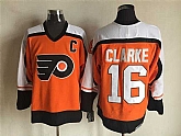Philadelphia Flyers #16 Bobby Clarke Orange CCM Throwback Stitched Jerseys,baseball caps,new era cap wholesale,wholesale hats