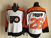 Philadelphia Flyers #26 Brian Propp White CCM Throwback Stitched Jerseys,baseball caps,new era cap wholesale,wholesale hats