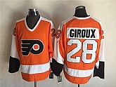 Philadelphia Flyers #28 Claude Giroux Orange CCM Throwback Stitched Jerseys,baseball caps,new era cap wholesale,wholesale hats