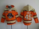 Pittsburgh Pirates #45 Gerrit Cole Orange Stitched Hoodie,baseball caps,new era cap wholesale,wholesale hats