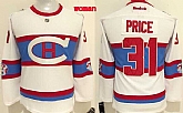 Womens Montreal Canadiens #31 Carey Price White 2016 Winter Classic Jerseys