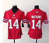 Womens Nike Buffalo Bills #14 Sammy Watkins Red Game Jerseys,baseball caps,new era cap wholesale,wholesale hats