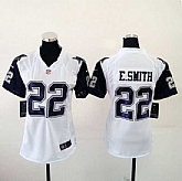 Womens Nike Dallas Cowboys #22 Emmitt Smith 2016 White Game Jerseys,baseball caps,new era cap wholesale,wholesale hats