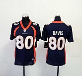 Womens Nike Denver Broncos #80 Davis Dark Blue Game Jerseys,baseball caps,new era cap wholesale,wholesale hats