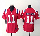 Womens Nike New England Patriots #11 Julian Edelman Red Game Jerseys,baseball caps,new era cap wholesale,wholesale hats