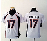 Youth Nike Denver Broncos #17 Brock Osweiler White Game Jerseys,baseball caps,new era cap wholesale,wholesale hats