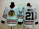Chicago Blackhawks #21 Stan Mikita White Jerseys,baseball caps,new era cap wholesale,wholesale hats