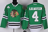 Chicago Blackhawks #4 Niklas Hjalmarsson Green Jerseys,baseball caps,new era cap wholesale,wholesale hats