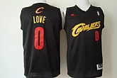 Cleveland Cavaliers #0 Kevin Love 2014 Black With Red Fashion Jerseys,baseball caps,new era cap wholesale,wholesale hats