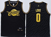 Cleveland Cavaliers #0 Kevin Love Black With Golden Swingman Jerseys,baseball caps,new era cap wholesale,wholesale hats