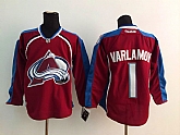 Colorado Avalanche #1 Semyon Varlamov Red Jerseys,baseball caps,new era cap wholesale,wholesale hats