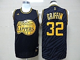 Los Angeles Clippers #32 Blake Griffin Black With Golden Swingman Jerseys,baseball caps,new era cap wholesale,wholesale hats