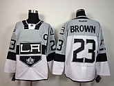 Los Angeles Kings #23 Dustin Brown 2015 Stadium Series Gray-White Jerseys,baseball caps,new era cap wholesale,wholesale hats