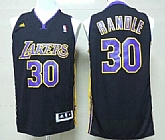 Los Angeles Lakers #30 Julius Randle Revolution 30 Swingman Black With Purple Jerseys,baseball caps,new era cap wholesale,wholesale hats