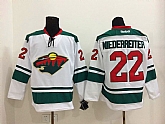 Minnesota Wilds #22 Nino Niederreiter White Jerseys,baseball caps,new era cap wholesale,wholesale hats